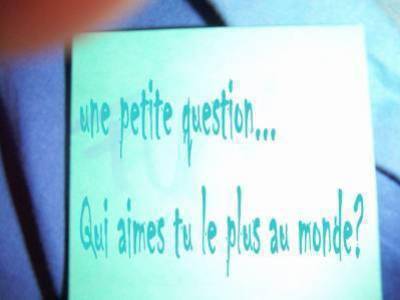 une qeustion...